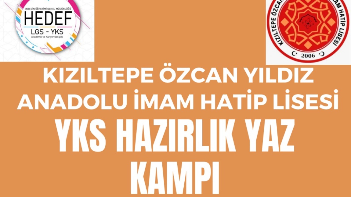 YKS HAZIRLIK YAZ KAMPI