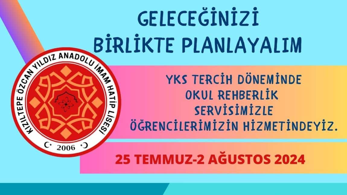 YKS TERCİH BAŞVURULARI