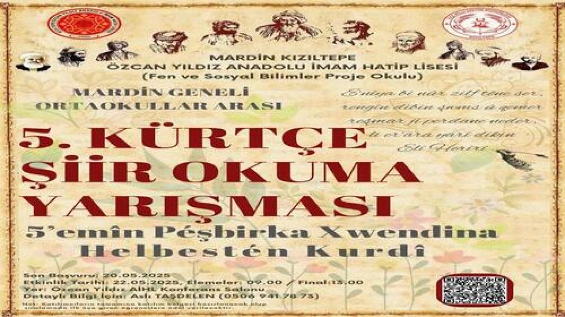 KÜRTÇE ŞİİR YARIŞMASI